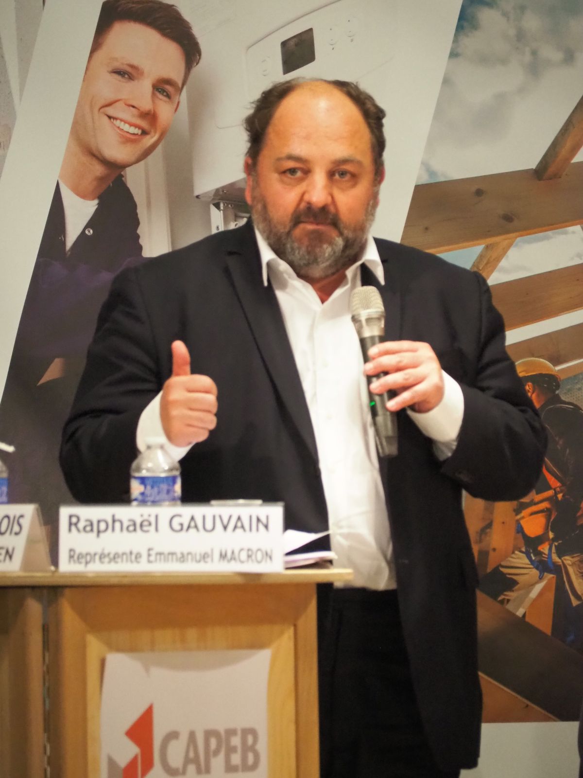 Le Député Raphael GAUVAIN à l'Assemblée générale de la CAPEB 71