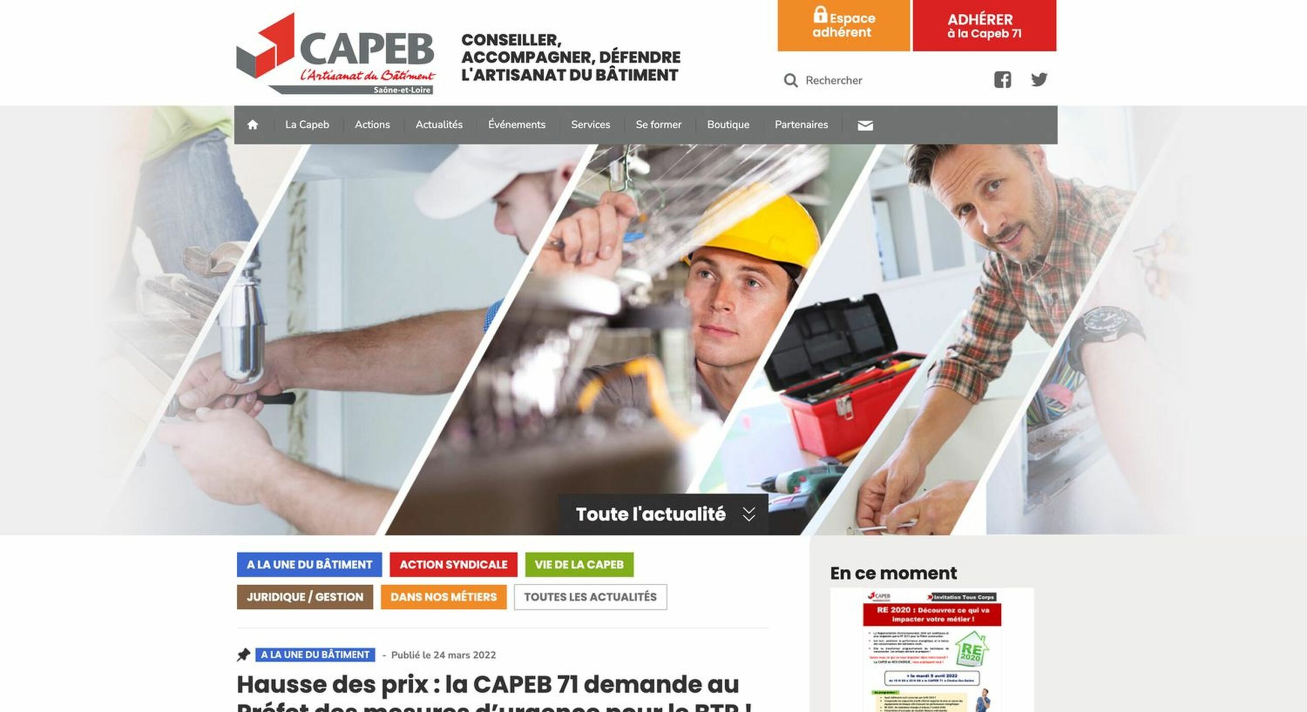 (c) Capeb71.fr